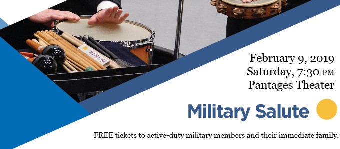 The Tacoma Concert Band Presents “Military Salute”