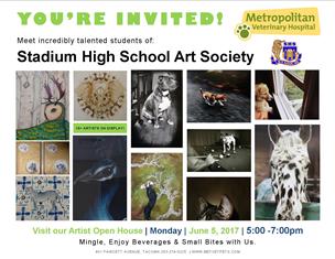 Artist Open House Reception | Stadium High School Art Society