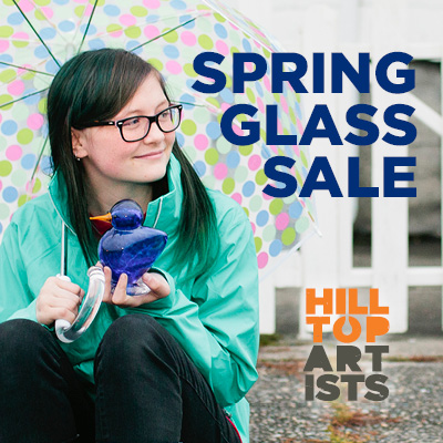 Hilltop Artists' Spring Glass Sale