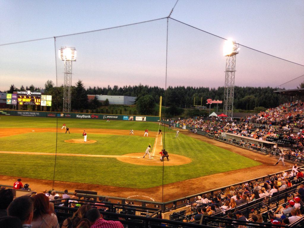 Cheney Stadium Tacoma Rainiers Baseball game Fathers Day event