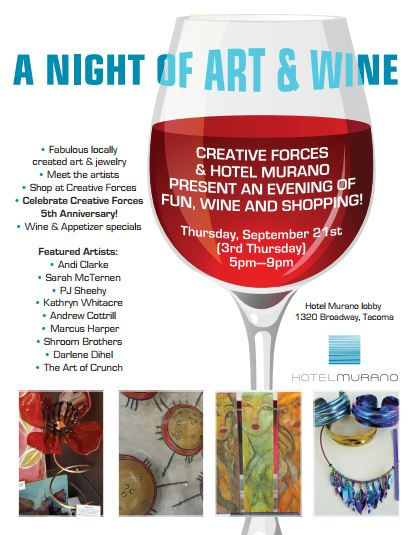Art & Wine + 5 Year Celebration